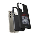 Scan for Allergy Info Phone Case | QR Code Medical ID Tough Case