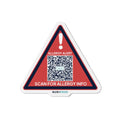 Allergy Alert QR Magnet