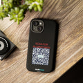 Scan for Allergy Info Phone Case | QR Code Medical ID Tough Case