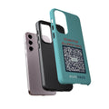 Scan for Allergy Info Phone Case | QR Code Medical ID Tough Case