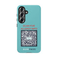 Scan for Allergy Info Phone Case | QR Code Medical ID Tough Case