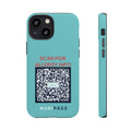 Scan for Allergy Info Phone Case | QR Code Medical ID Tough Case