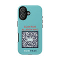 Scan for Allergy Info Phone Case | QR Code Medical ID Tough Case