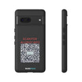Scan for Allergy Info Phone Case | QR Code Medical ID Tough Case