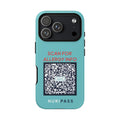 Scan for Allergy Info Phone Case | QR Code Medical ID Tough Case