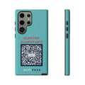 Scan for Allergy Info Phone Case | QR Code Medical ID Tough Case