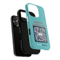 Scan for Allergy Info Phone Case | QR Code Medical ID Tough Case