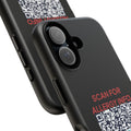 Scan for Allergy Info Phone Case | QR Code Medical ID Tough Case