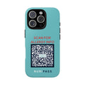 Scan for Allergy Info Phone Case | QR Code Medical ID Tough Case