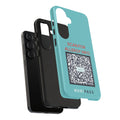 Scan for Allergy Info Phone Case | QR Code Medical ID Tough Case