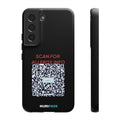 Scan for Allergy Info Phone Case | QR Code Medical ID Tough Case