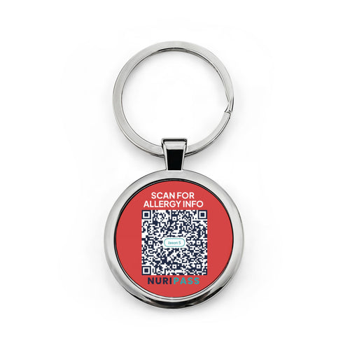 Allergy Alert Keychain