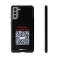 Scan for Allergy Info Phone Case | QR Code Medical ID Tough Case