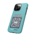 Scan for Allergy Info Phone Case | QR Code Medical ID Tough Case