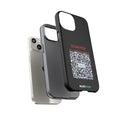 Scan for Allergy Info Phone Case | QR Code Medical ID Tough Case