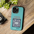 Scan for Allergy Info Phone Case | QR Code Medical ID Tough Case