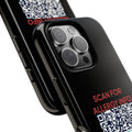 Scan for Allergy Info Phone Case | QR Code Medical ID Tough Case