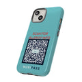 Scan for Allergy Info Phone Case | QR Code Medical ID Tough Case