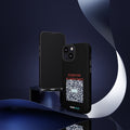 Scan for Allergy Info Phone Case | QR Code Medical ID Tough Case