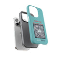 Scan for Allergy Info Phone Case | QR Code Medical ID Tough Case