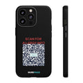 Scan for Allergy Info Phone Case | QR Code Medical ID Tough Case