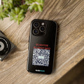 Scan for Allergy Info Phone Case | QR Code Medical ID Tough Case