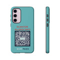 Scan for Allergy Info Phone Case | QR Code Medical ID Tough Case