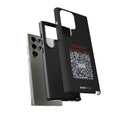 Scan for Allergy Info Phone Case | QR Code Medical ID Tough Case