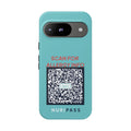 Scan for Allergy Info Phone Case | QR Code Medical ID Tough Case