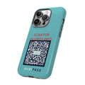 Scan for Allergy Info Phone Case | QR Code Medical ID Tough Case