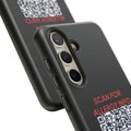 Scan for Allergy Info Phone Case | QR Code Medical ID Tough Case