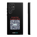 Scan for Allergy Info Phone Case | QR Code Medical ID Tough Case