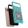Scan for Allergy Info Phone Case | QR Code Medical ID Tough Case