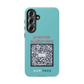 Scan for Allergy Info Phone Case | QR Code Medical ID Tough Case