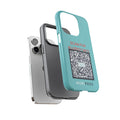 Scan for Allergy Info Phone Case | QR Code Medical ID Tough Case