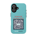 Scan for Allergy Info Phone Case | QR Code Medical ID Tough Case