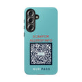 Scan for Allergy Info Phone Case | QR Code Medical ID Tough Case