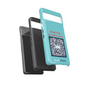 Scan for Allergy Info Phone Case | QR Code Medical ID Tough Case