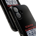 Scan for Allergy Info Phone Case | QR Code Medical ID Tough Case
