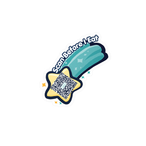 Allergy Alert Sticker - Planet
