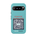 Scan for Allergy Info Phone Case | QR Code Medical ID Tough Case