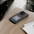 Scan for Allergy Info Phone Case | QR Code Medical ID Tough Case