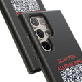 Scan for Allergy Info Phone Case | QR Code Medical ID Tough Case