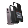 Scan for Allergy Info Phone Case | QR Code Medical ID Tough Case