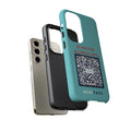 Scan for Allergy Info Phone Case | QR Code Medical ID Tough Case