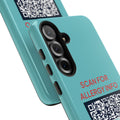 Scan for Allergy Info Phone Case | QR Code Medical ID Tough Case