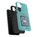 Scan for Allergy Info Phone Case | QR Code Medical ID Tough Case
