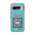 Scan for Allergy Info Phone Case | QR Code Medical ID Tough Case