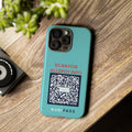 Scan for Allergy Info Phone Case | QR Code Medical ID Tough Case