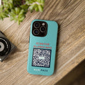 Scan for Allergy Info Phone Case | QR Code Medical ID Tough Case